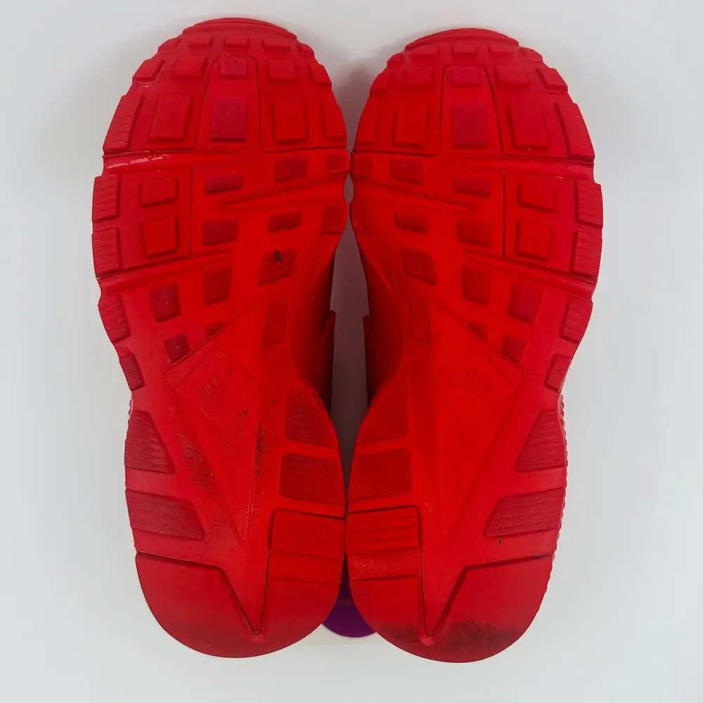 Nike Air Huarache 'Triple Red' GS Sneakers 654275-600 Size 6 Youth/ 7.5 Women's